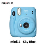 Fuji Genuine Instax Mini11 Instant Camera Origin Fujifilm Pink/Blue/Gray/White/Purple with Instax Mini Film Photo Paper Hot Sale