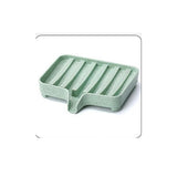 xiaomi Bathroom Supplies Shower Soap Holder Leaf Shape Soap Box Drain Soap Holder Box sponge Storage Plate Tray Bathroom Gadg