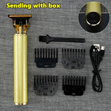 New Electric Hair Trimmer Cordless Shaver Beard Trimmer Electric Shaver for Men 0mm Men Barber Hair Cutting Machine For Men