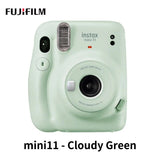 Fuji Genuine Instax Mini11 Instant Camera Origin Fujifilm Pink/Blue/Gray/White/Purple with Instax Mini Film Photo Paper Hot Sale