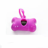 Pet Garbage Bag Storage Box Out Dog Poop Cleaning Storage Bag Bone Plastic Pet Small Dog Outdoor Garbage Poop Dispenser