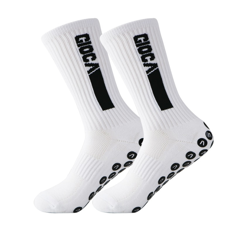 UGUPGRADE 2023 New ANTI SLIP Football Socks Mid Calf Non Slip Soccer Cycling Sports Socks Mens Warm Sock EU38-44