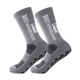 UGUPGRADE 2023 New ANTI SLIP Football Socks Mid Calf Non Slip Soccer Cycling Sports Socks Mens Warm Sock EU38-44