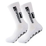UGUPGRADE 2023 New ANTI SLIP Football Socks Mid Calf Non Slip Soccer Cycling Sports Socks Mens Warm Sock EU38-44