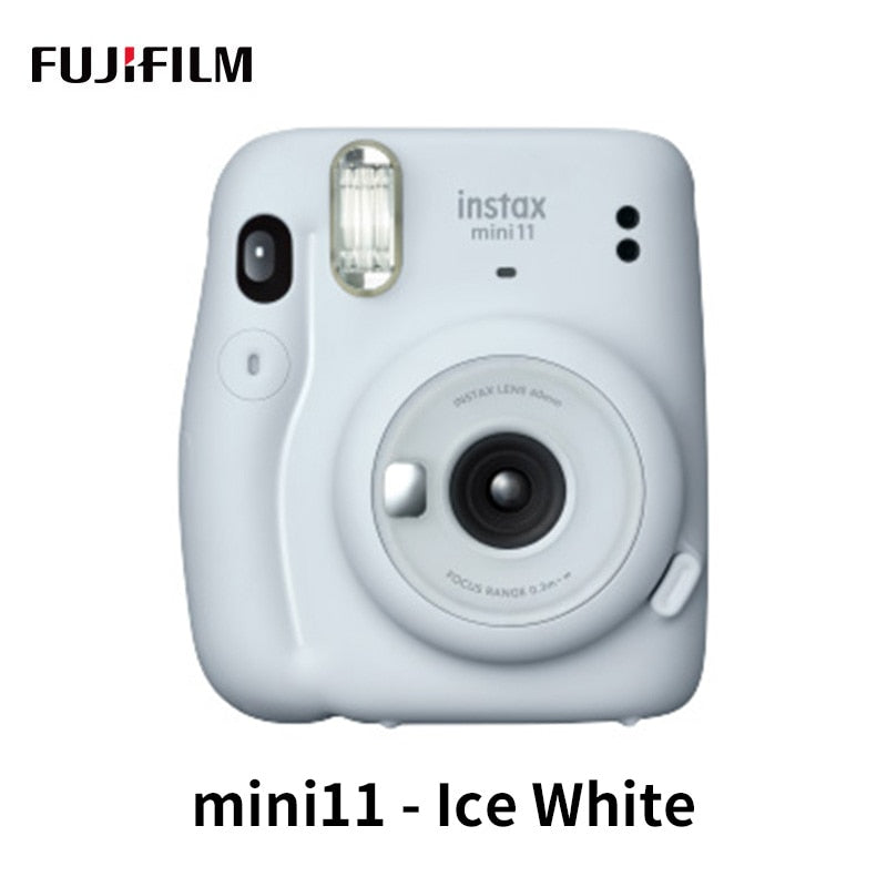 Fuji Genuine Instax Mini11 Instant Camera Origin Fujifilm Pink/Blue/Gray/White/Purple with Instax Mini Film Photo Paper Hot Sale
