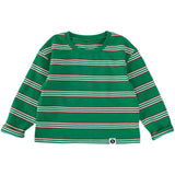 Boys' Striped Long-Sleeved T-shirt Pure Cotton 2022 New Children's Top T Fashion round-Neck Shirt Medium Children's Clothing