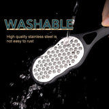 1pcs 304 Stainless Steel Callus Remover Pedicure Foot File Scraper Scrubber Portable Multifunctional Foot File Foot Care Tools