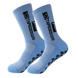 UGUPGRADE 2023 New ANTI SLIP Football Socks Mid Calf Non Slip Soccer Cycling Sports Socks Mens Warm Sock EU38-44