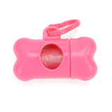 Pet Garbage Bag Storage Box Out Dog Poop Cleaning Storage Bag Bone Plastic Pet Small Dog Outdoor Garbage Poop Dispenser