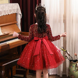 Girls Sequin Princess Dress