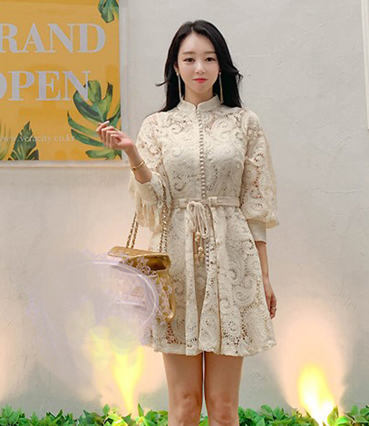 Women's Lace Slim Fit Designer Dress