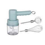 Kitchen New Three-in-one Wireless Electric Egg Beater Handheld Baking Tool