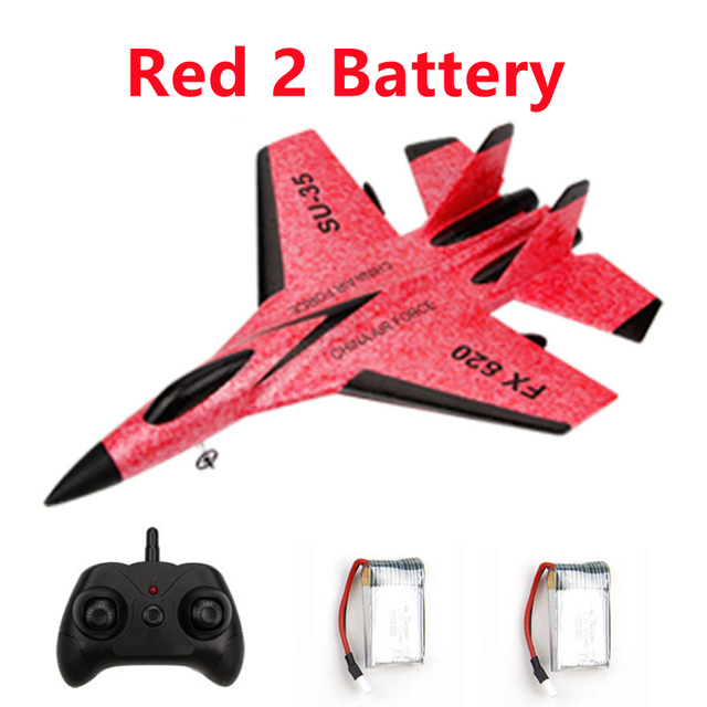Roclub FX-620 SU-35 RC Airplane 2.4G Remote Control Plane Fighter Model Boys Glider Airplane EPP Foam RC Plane Toy Gift For Kids