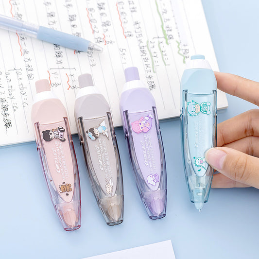 Student Correction Belt Push-type Replaceable Core Correction