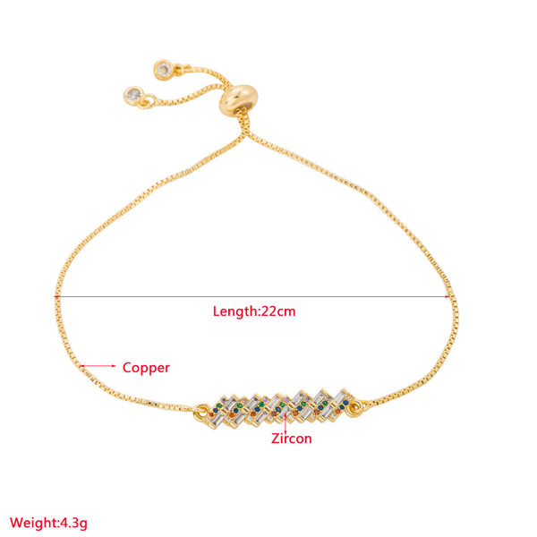 Fashion Trend Colorful Adjustable Bracelet Jewelry