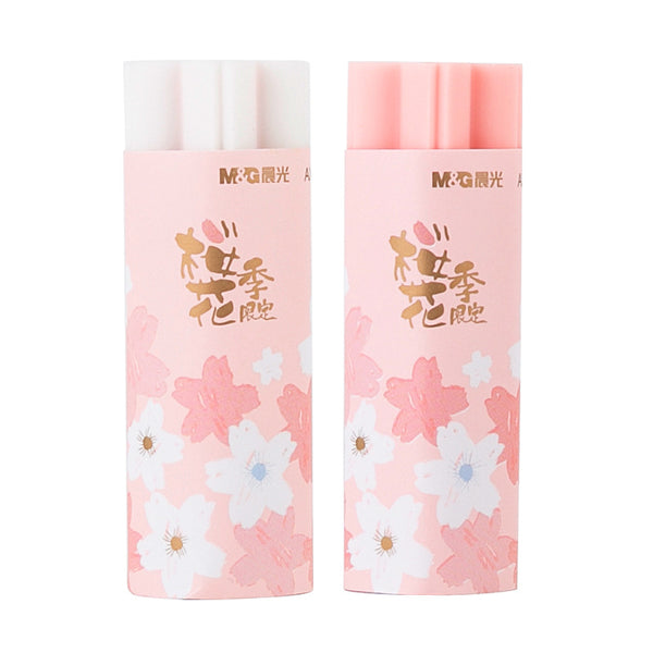 Cherry Blossom Eraser Stationery Eraser Sassafras Cute Cute Girl