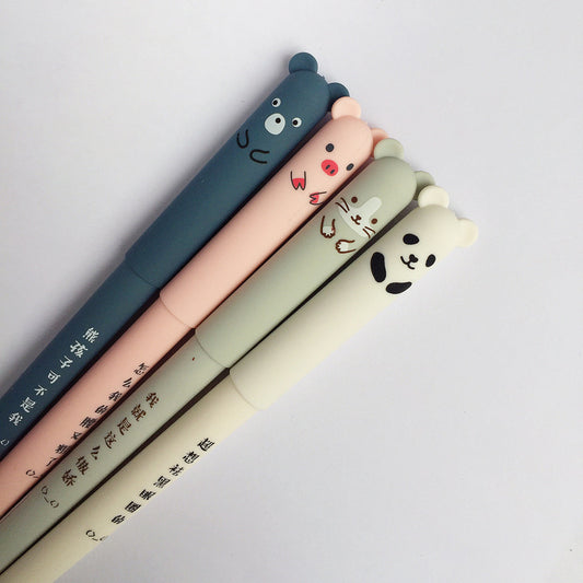Cartoon Erasable Erasable Friction Gel Pen