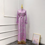 Dubai Elegant Satin Oversized Dress