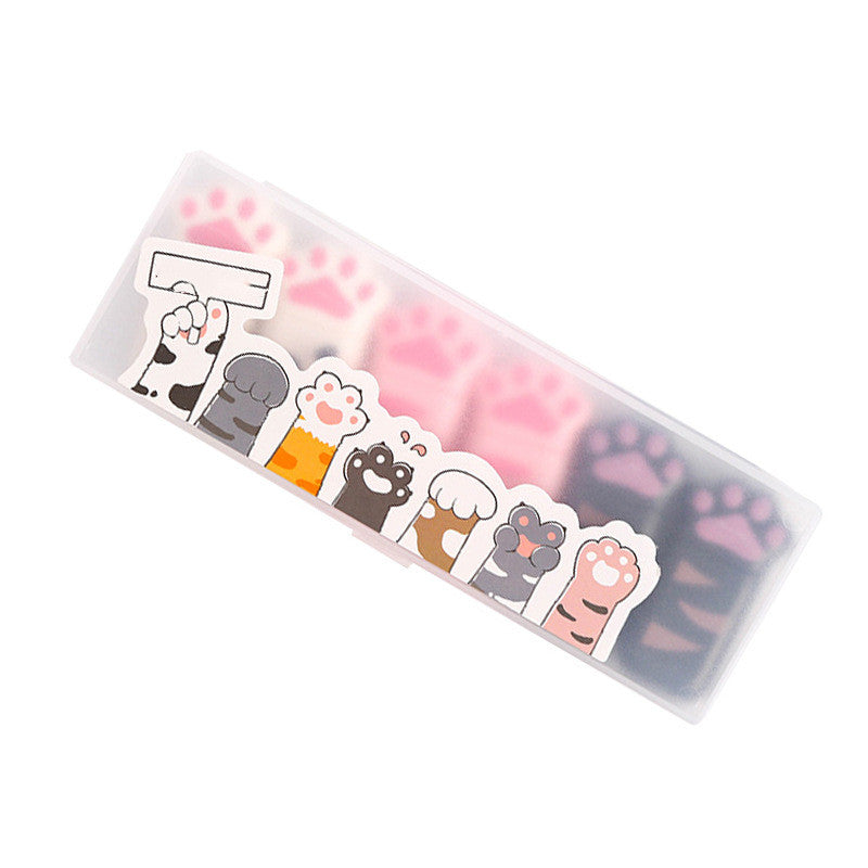 Cute cat's claw correction tape set creative correction tape