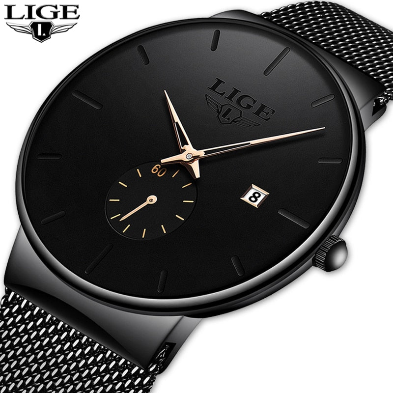 Men's Watches Luxury Brand Gift Male Clock Business Quartz Wristwatch Watch For Men Relogio Masculino