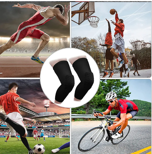 Basketball Volleyball Knee Pads Honeycomb Foam Support Compression Leg Sleeve Knee Brace Support Sport Kneepad Fitness Equipmet