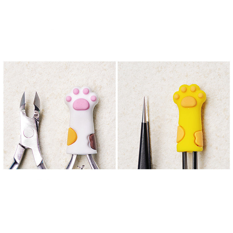 Cute Cat Claw Dead Skin Scissors Protective Cover