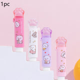 Cartoon Cute Cat Multi Color Rubber