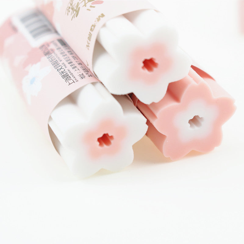 Cherry Blossom Eraser Stationery Eraser Sassafras Cute Cute Girl