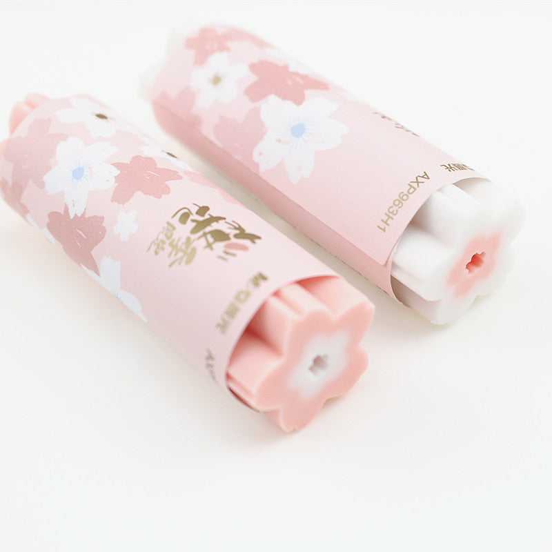 Cherry Blossom Eraser Stationery Eraser Sassafras Cute Cute Girl