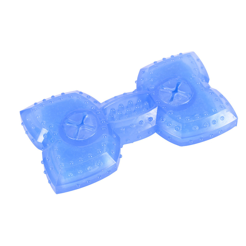 Pet Teether Cooling Chew Toy For Dogs Teething Toy For Puppies Fit With Treats For More
