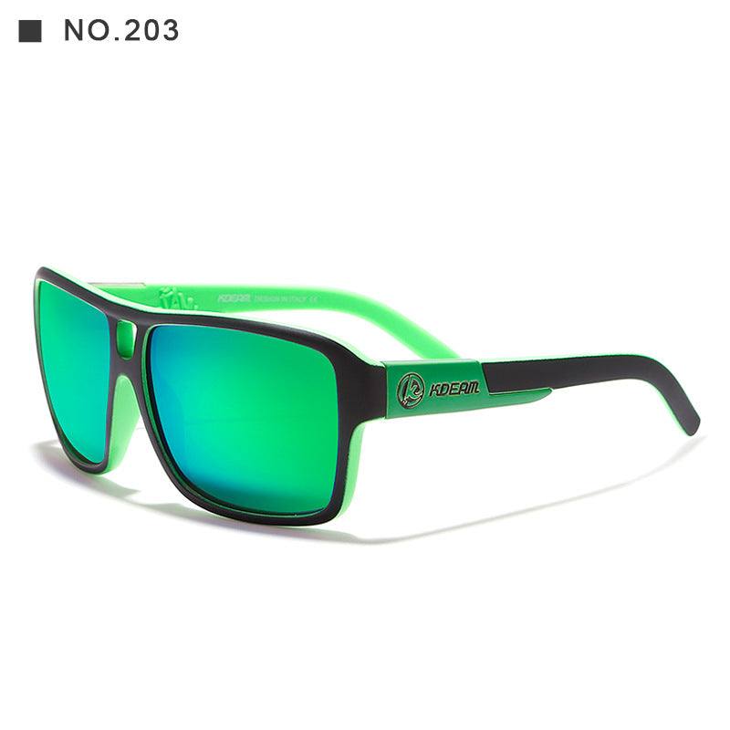 Men's Jam style double beam outdoor sports sunglasses