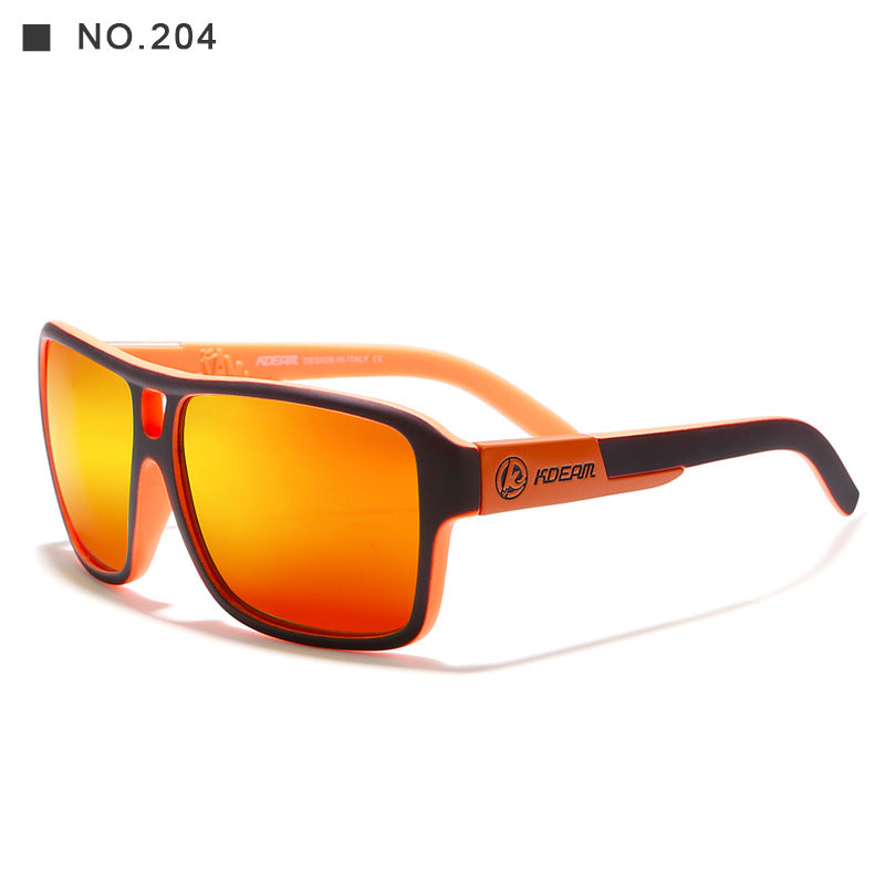 Men's Jam style double beam outdoor sports sunglasses