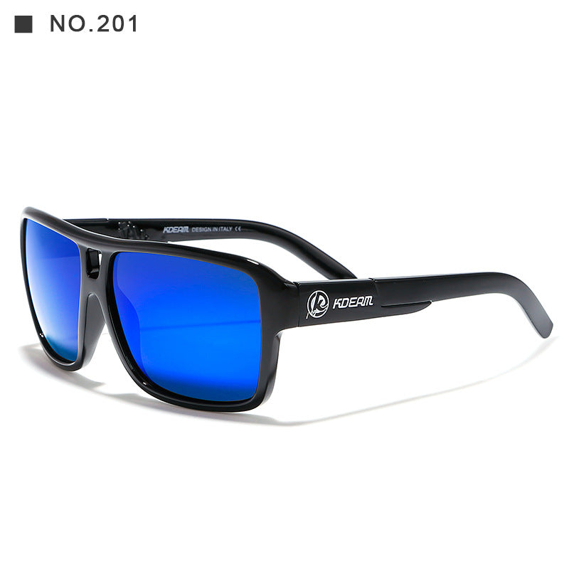 Men's Jam style double beam outdoor sports sunglasses