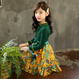 Children's floral dress