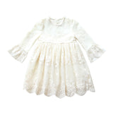 Children's Dress Short Sleeve Lace Spring And Autumn Princess Dress