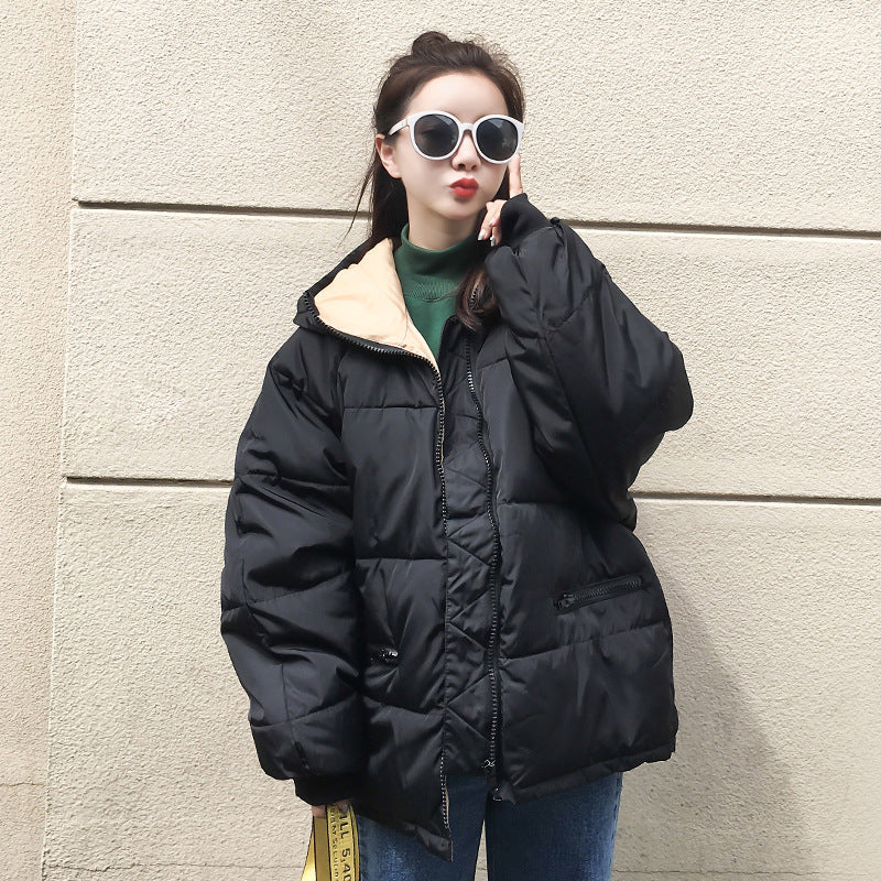 Fashion Short Cotton Coat Ladies Small Padded Jacket