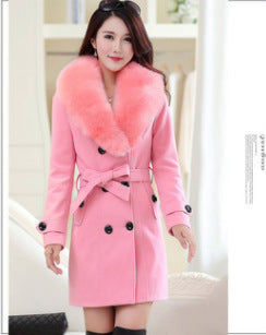 ladys pink double breasted Jacket