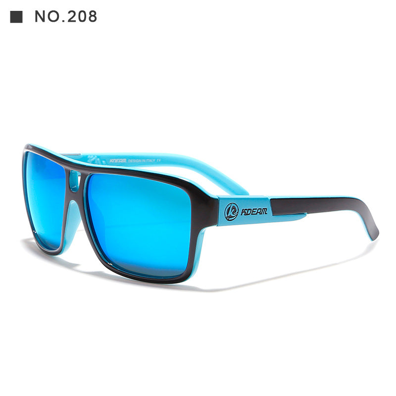 Men's Jam style double beam outdoor sports sunglasses