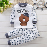 Children''s underwear suit pure cotton based infant pajamas