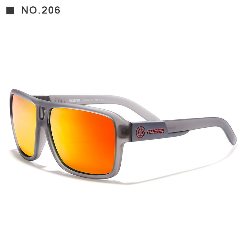 Men's Jam style double beam outdoor sports sunglasses