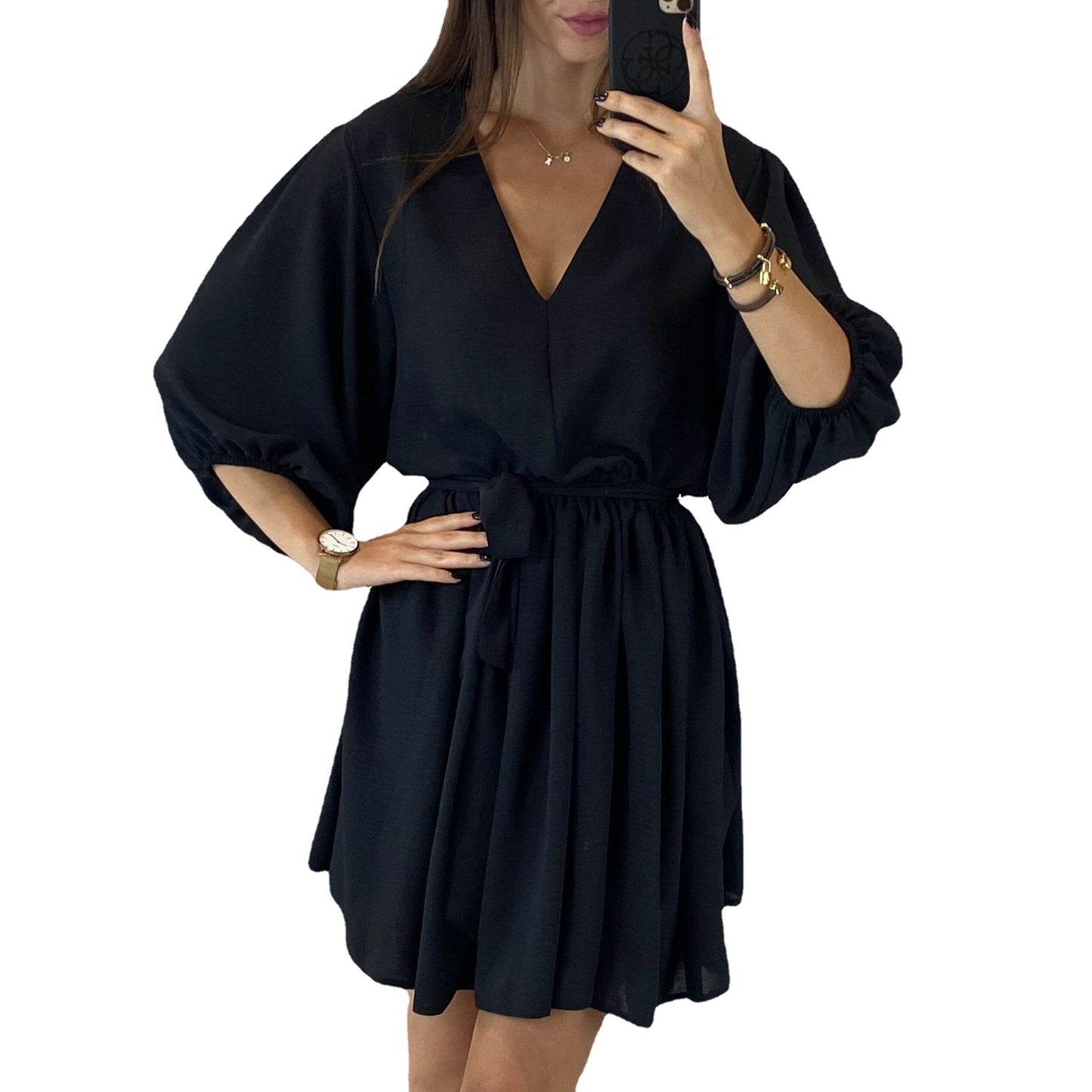 ladys Short Summer Loose Dress