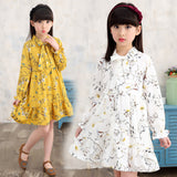 Long sleeve floral dress