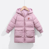 Duck Down Children Thick Hooded Jacket
