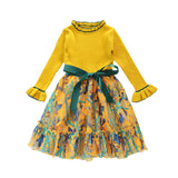 Children's floral dress