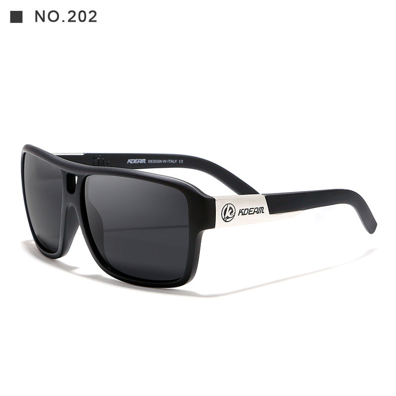 Men's Jam style double beam outdoor sports sunglasses