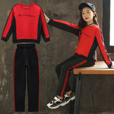 Girls long sleeve trousers