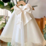 Girls Dress Dress Big Bow Girl Korean Style Baby Girl Dress