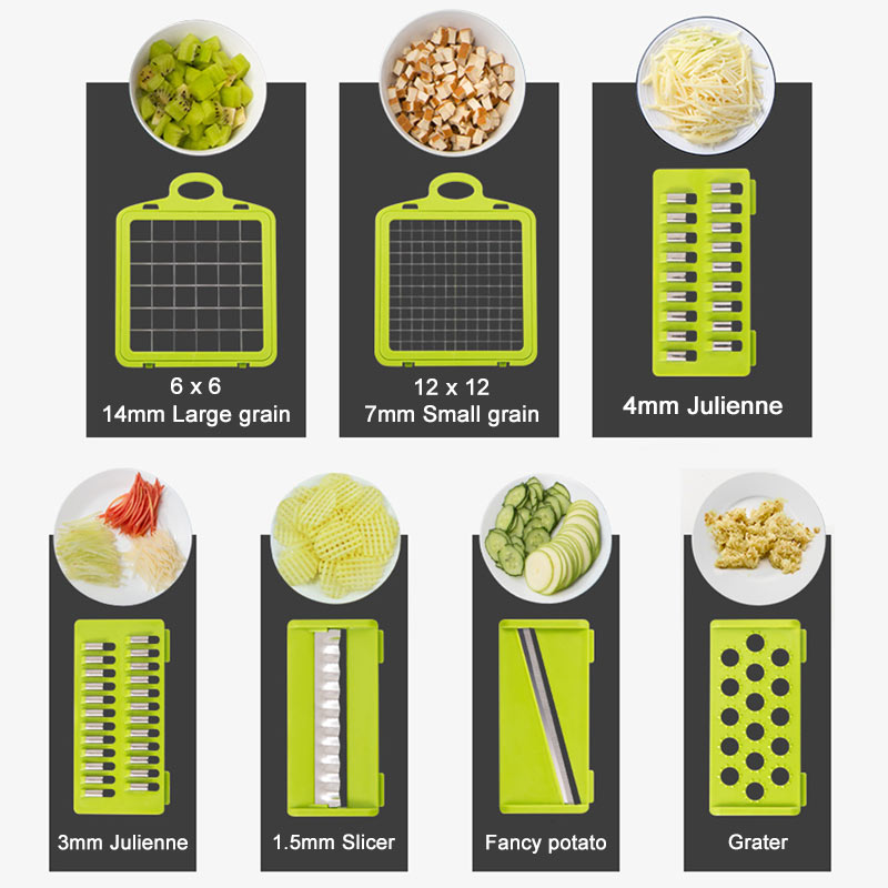 New Multifunction Vegetable Cutter Kitchen Accessories Gadgets Steel Blade Potato Peeler Carrot Grater Kitchen Tool овощерезка