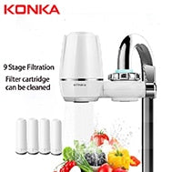 Tap Water Purifier Clean Kitchen Faucet Washable Ceramic Percolator Water Filter Filtro Rust Bacteria Removal Replacement Filter