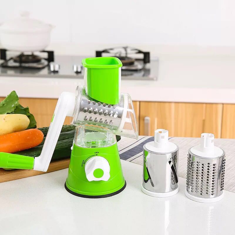 Multifunctional Manual Vegetable Spiral Slicer Chopper Slicer Cheese Grater Vegetable Cutter Kitchen Tools